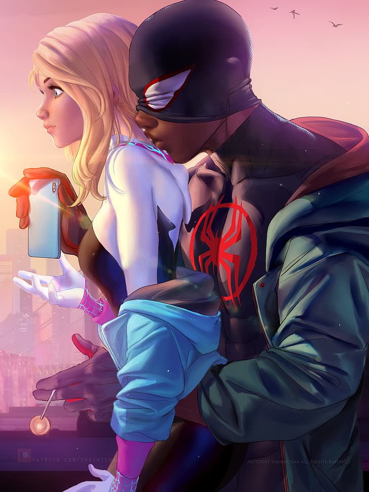 Gwen Stacy 4K HD Spider Man Across The Spider Verse Wallpapers