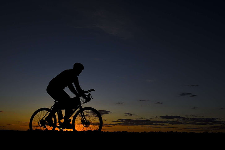 action, activity, adult, bicycle rider, bicyclist, bike, biker, HD wallpaper