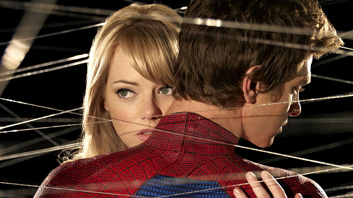 Spider-Man, The Amazing Spider-Man, Andrew Garfield, Emma Stone, HD wallpaper