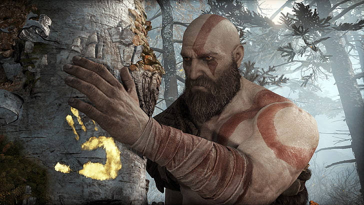 God of War, God of War (2018), god of war 4, Kratos, video games HD wallpaper