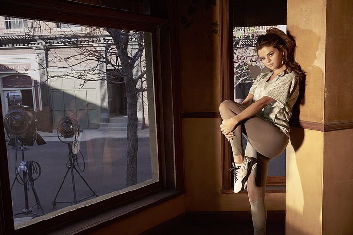 4K, Selena Gomez, Puma Defy Sneaker Campaign, 8K, 2018, HD wallpaper