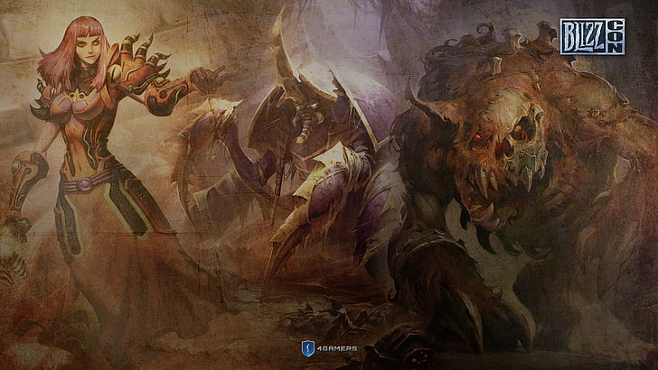 Blizz Con game poster, Blizzard Entertainment, World of Warcraft, HD wallpaper