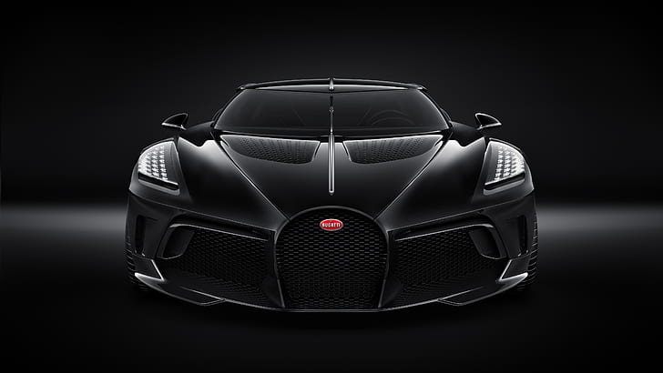 Bugatti, Bugatti La Voiture Noire, Black Car, Sport Car, Supercar