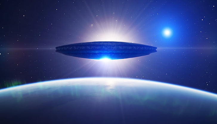 Sci Fi, Spaceship, Earth, UFO