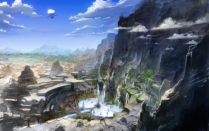 Final Fantasy XIV: A Realm Reborn, fantasy art, digital art, HD wallpaper
