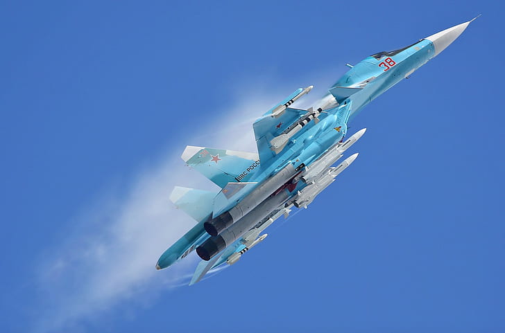 Sukhoi Su-34, Bomber, Russian Air Force