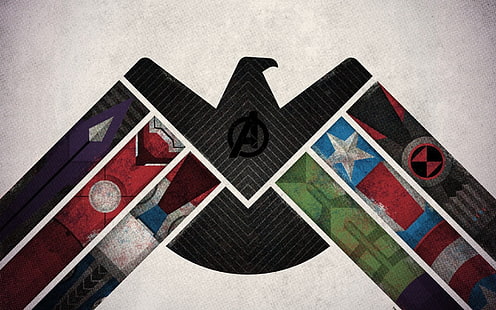 Marvel Avengers digital wallpaper, Iron Man, Thor, Captain America HD wallpaper