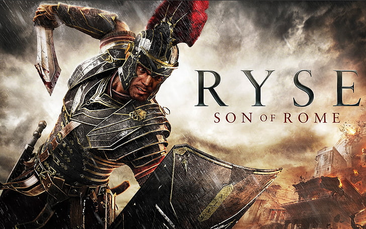 Ryse Son of Rome wallpaper, crytek, marius titus, evil, horror, HD wallpaper