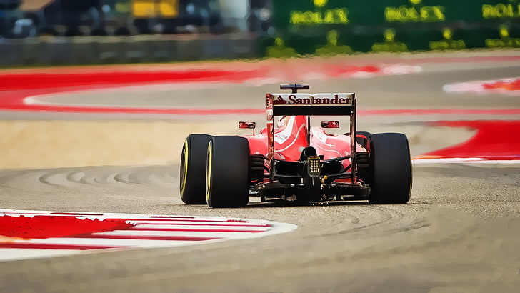 Ferrari, Formula 1, sport, red, racecar, sports race, sports track, HD wallpaper