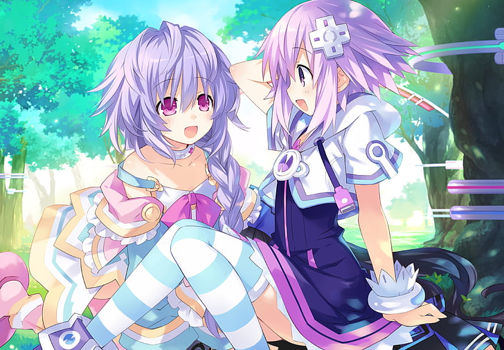 Hdn The Animation Anonydeath - Hyperdimension Neptunia The Animation  Anonydeath - Free Transparent PNG Download - PNGkey