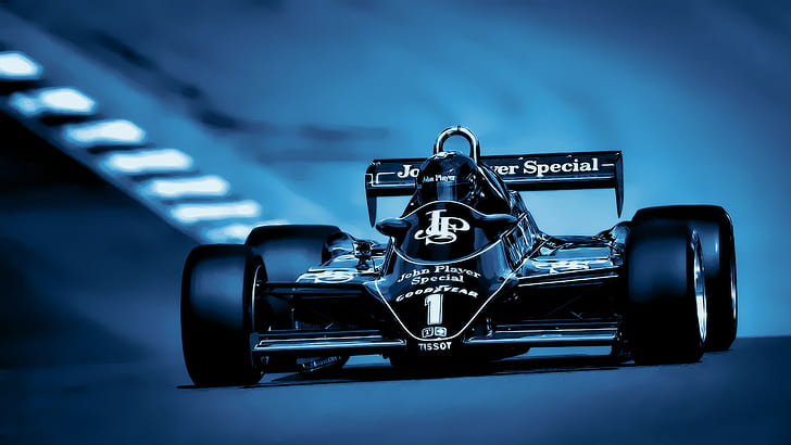 Formula 1, Race, Car, Track, Cool, black f1, HD wallpaper