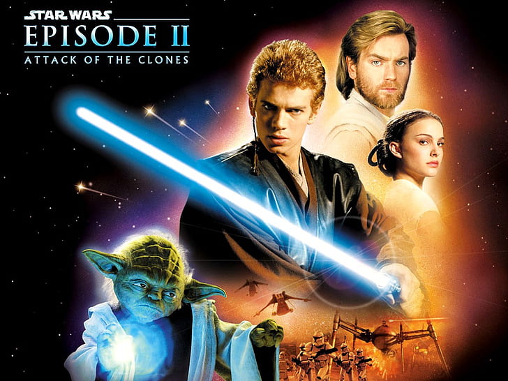 action adventure Star Wars II: Attack of the Clones Entertainment Movies HD Art