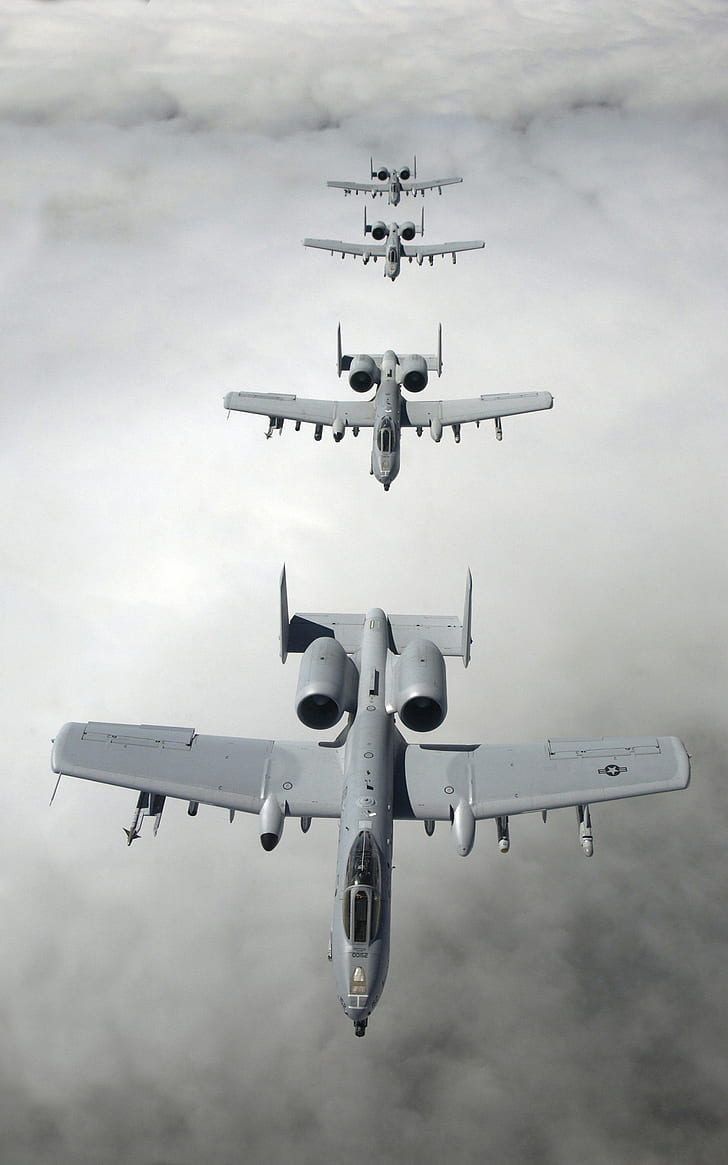 Fairchild A-10 Thunderbolt II, aircraft, military aircraft, HD wallpaper