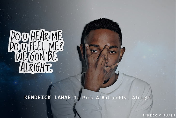 men's white polo shirt, Kendrick Lamar, hip hop, Rapper, rap, HD wallpaper