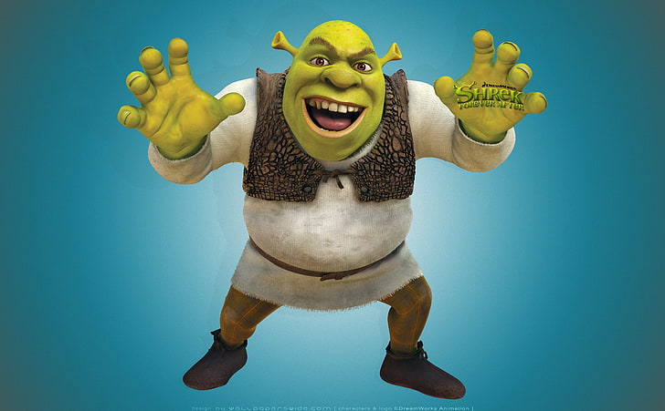 Shrek, Shrek Forever After Movie, Shrek character, Cartoons, shrek the final chapter