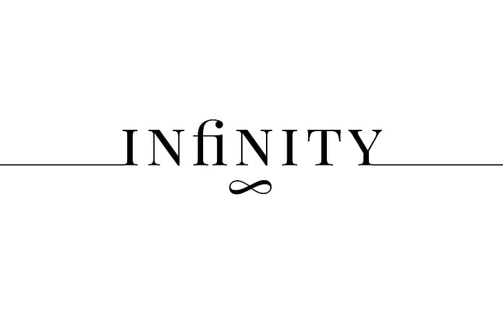 3840x800px | free download | HD wallpaper: Infinity, Artistic, Typography,  White, Design, Symbol | Wallpaper Flare