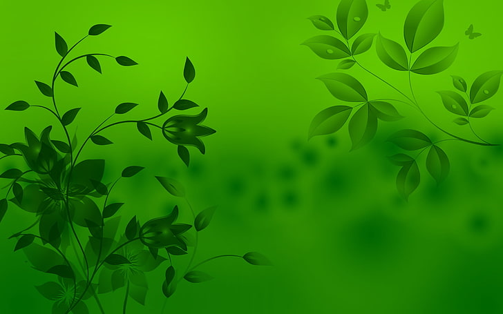 Abstract Flower Green Background Vector for Free Download  FreeImages
