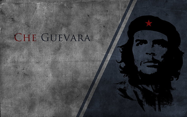 Che Guevara wallpaper, portrait, flag, symbol, illustration, patriotism, HD wallpaper