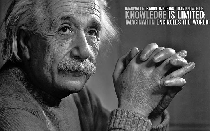 HD wallpaper: Albert Einstein Black & White, genius, old, math, physics |  Wallpaper Flare