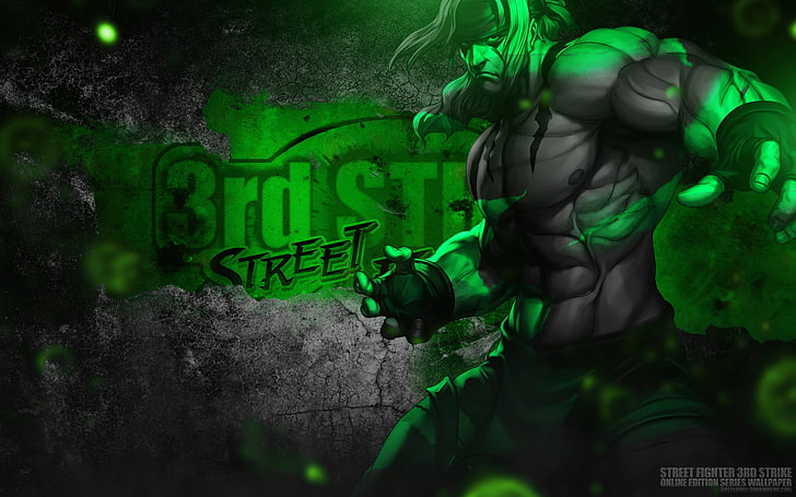 bosslogic artgerm street fighter iii 3rd strike online edition 2560x1600  Video Games Street Fighter HD Art