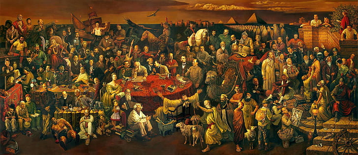 Julius Robert Oppenheimer, Prince Charles, Wolfgang Amadeus Mozart, HD wallpaper