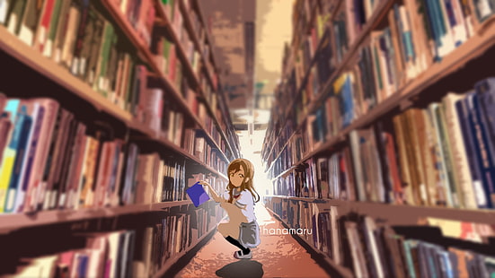 HD wallpaper: female anime character clipart, library, blurred, Love Live!  | Wallpaper Flare