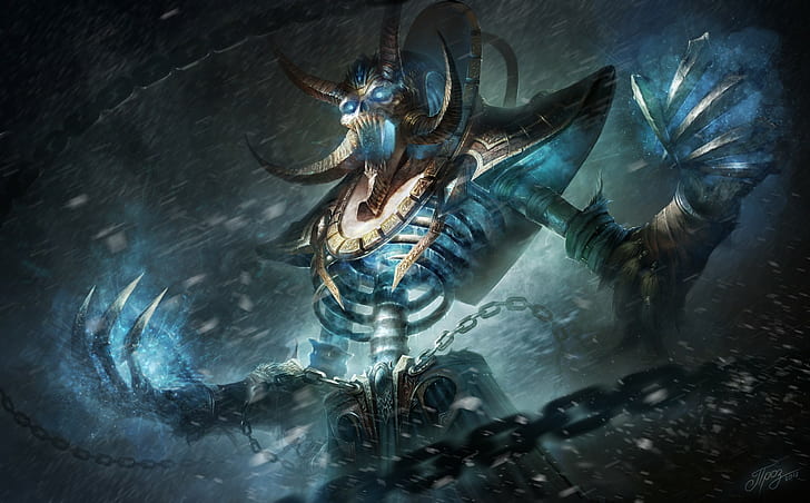Kel'Thuzad, World of Warcraft: Wrath of the Lich King, HD wallpaper