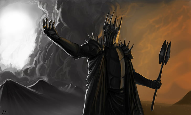 arts, Dark, lord, of, rings, Sauron, the