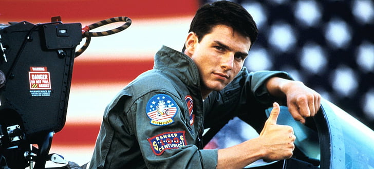 Movie, Top Gun, Tom Cruise, men, government, adult, clothing