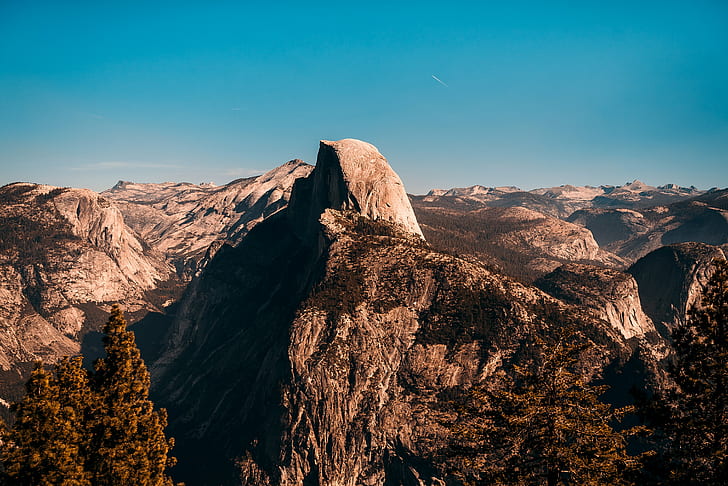 landscape, mountains, USA, Yosemite National Park