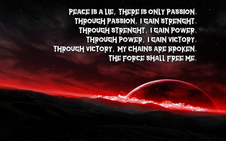 Hd Wallpaper Misc Quote Sith Star Wars Wallpaper Flare