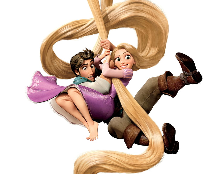 HD wallpaper: Disney Tangled digital wallpaper, hair, Rapunzel, Princess,  the robber | Wallpaper Flare