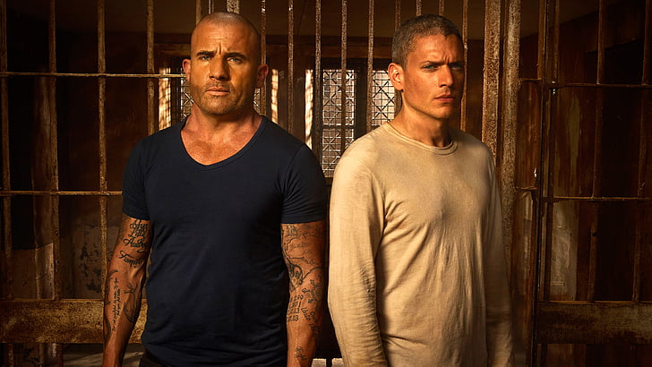 Wentworth Miller, Michael Scofield, Dominic Purcell, Lincoln Burrows