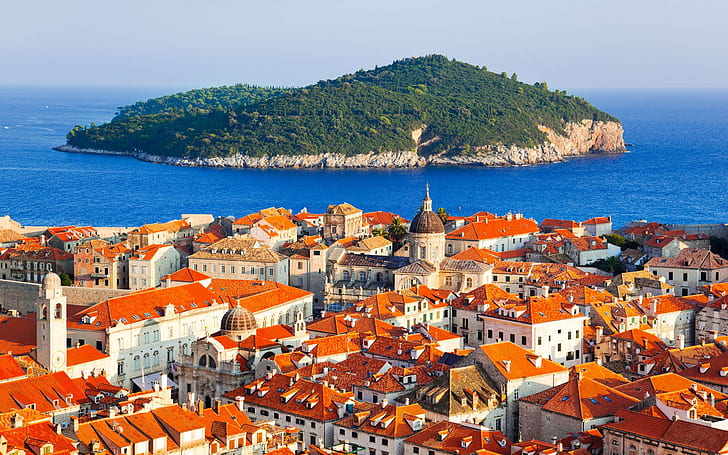 HD wallpaper: Dubrovnik Island Croatia Dalmatia, On The Coast Of The  Adriatic Sea | Wallpaper Flare