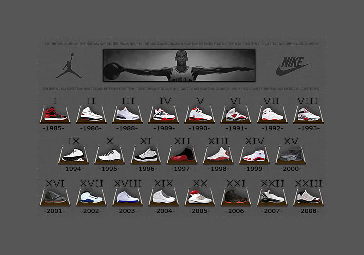 Download Michael Jordan in his black and white Chicago Bulls jersey  Wallpaper