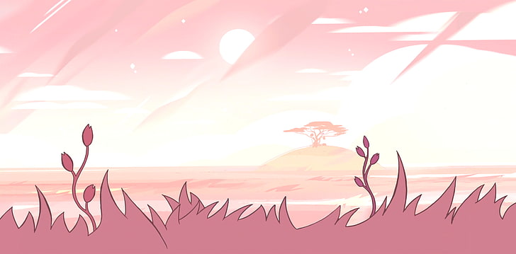Steven Universe, cartoon, no people, plant, nature, growth, HD wallpaper