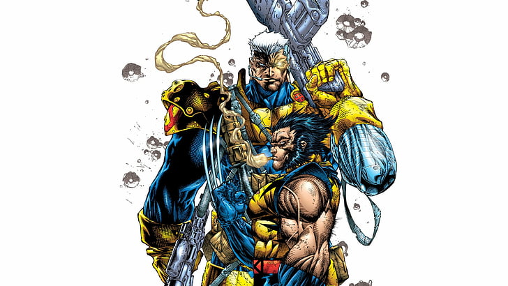 X-Men, Cable (Marvel Comics), Wolverine, HD wallpaper