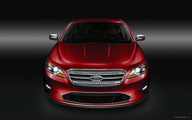 2010 Ford Taurus 7, red ford taurus, HD wallpaper