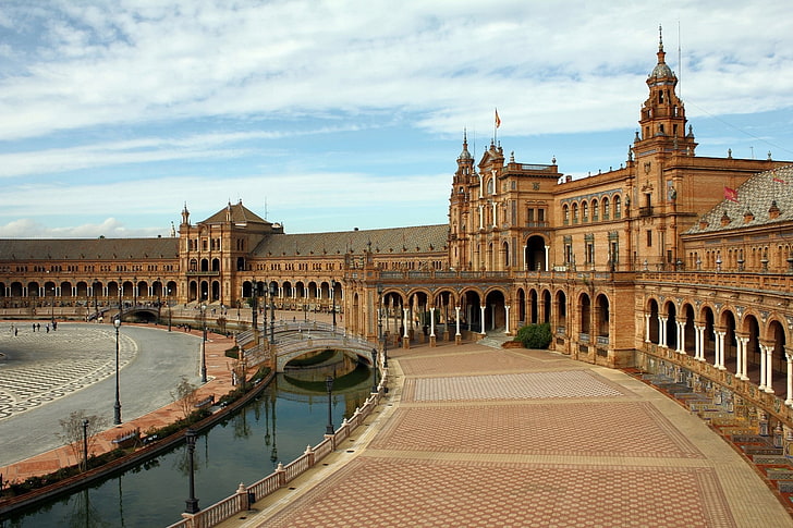 historic, Spain, architecture, built structure, sky, building exterior