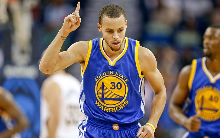 Stephen Curry, Sports, Basketball, athlete, front view, competition, HD wallpaper
