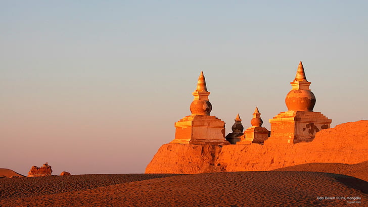 Gobi Desert Ruins, Mongolia, Landmarks