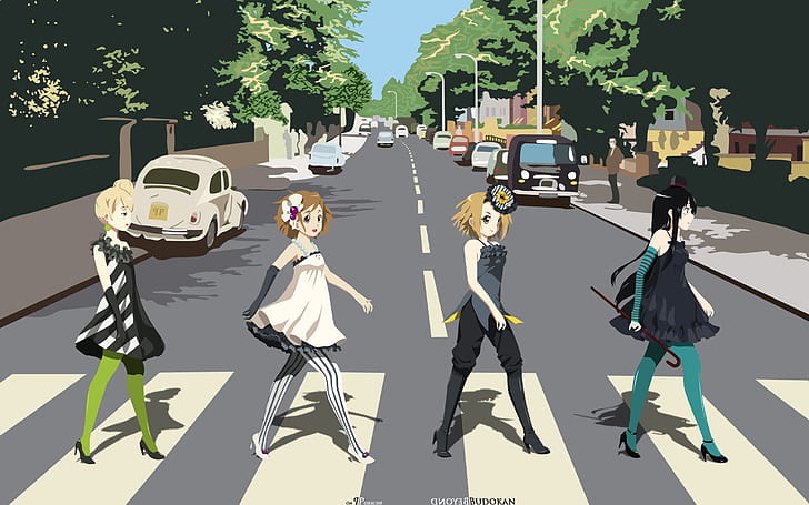 Anime, K-ON!, Abbey Road (Parody)