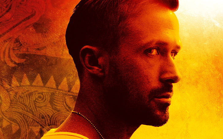 Only God Forgives, Ryan Gosling, actor, movies, headshot, one person, HD wallpaper
