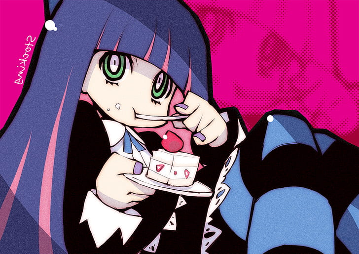 Anarchy Stocking, Gothic, Lolita, Panty And Stocking With Garterbelt