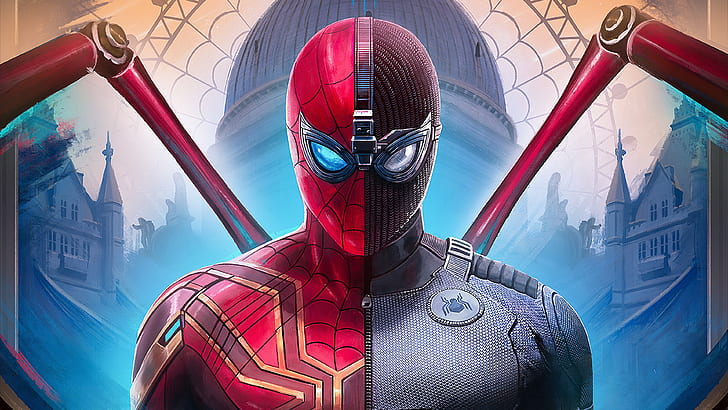 Spider Man Far From Home 1080p 2k 4k 5k Hd Wallpapers Free Download Wallpaper Flare