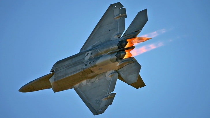 F-22 Raptor, aircraft, Lockheed Martin F-22 Raptor, air vehicle, HD wallpaper