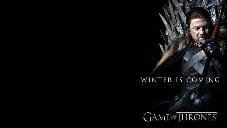 HD wallpaper: Game of Thrones, Ned Stark, Winter Is Coming, Sean Bean |  Wallpaper Flare