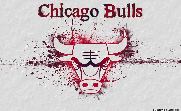 CHICAGO BULLS by Rzabsky deviantart (4), Chicago Bulls wallpaper, HD wallpaper