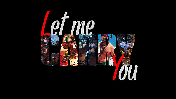 League of Legends Champions collage, ADC, Kalista, Jinx (League of Legends)