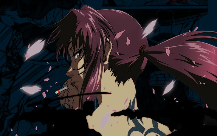 Revy Black Lagoon PNG Render Anime by marcopolo157 on DeviantArt